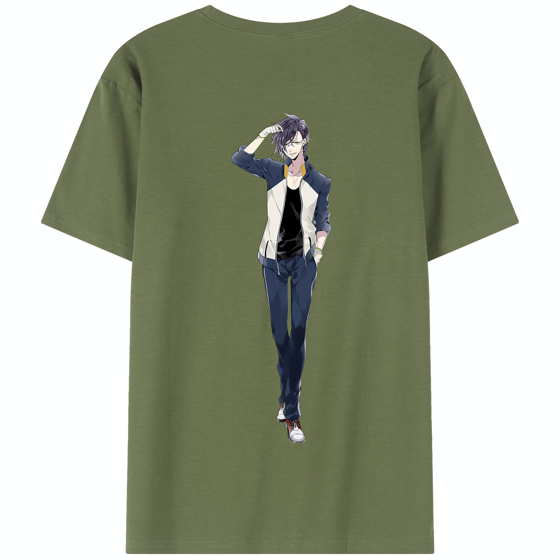 （画像用） 刀剣乱舞 Touken Ranbu 綿100％半袖Tシャツ（背面プリント）